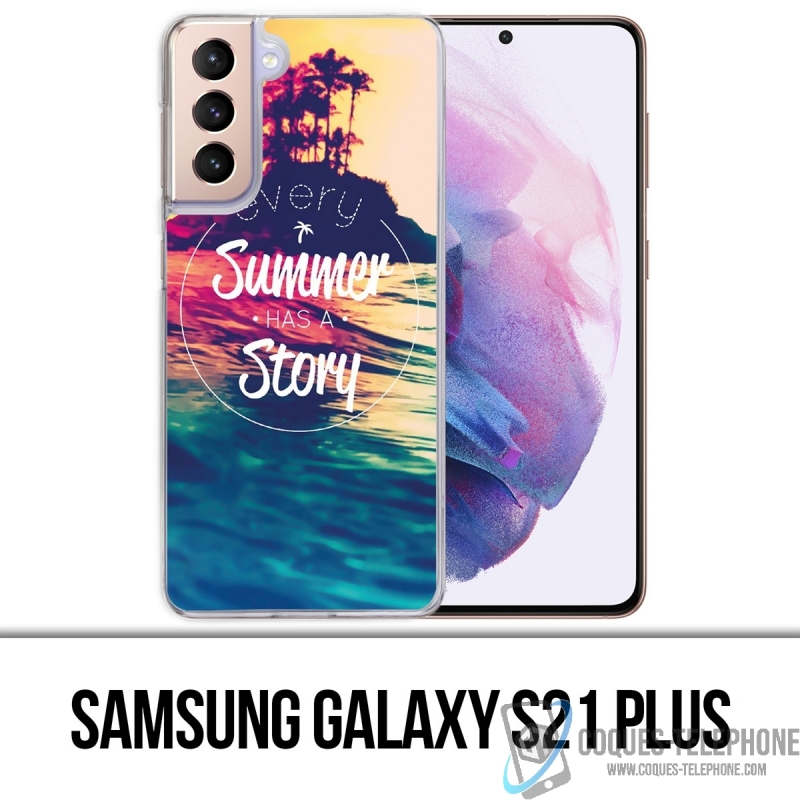 Samsung Galaxy S21 Plus Case - Jeder Sommer hat Geschichte