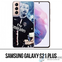 Coque Samsung Galaxy S21 Plus - Football Zlatan Psg