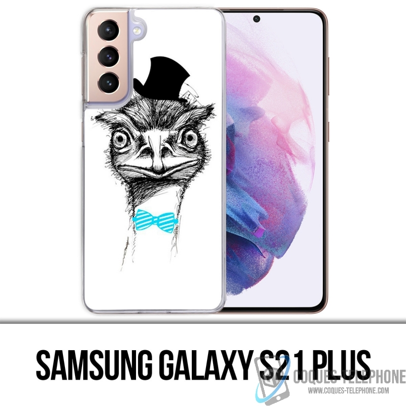 Funda Samsung Galaxy S21 Plus - Funny Avestruz