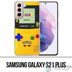 Funda Samsung Galaxy S21 Plus - Game Boy Color Pikachu Pokémon Amarillo