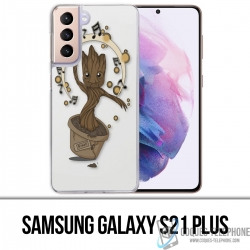 Coque Samsung Galaxy S21 Plus - Gardiens De La Galaxie Dancing Groot