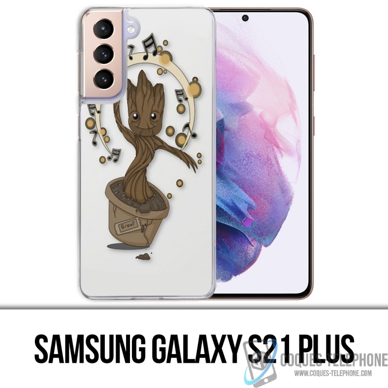 Coque Samsung Galaxy S21 Plus - Gardiens De La Galaxie Dancing Groot