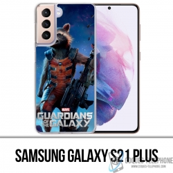 Custodia Guardians Of The Galaxy Rocket per Samsung Galaxy S21 Plus