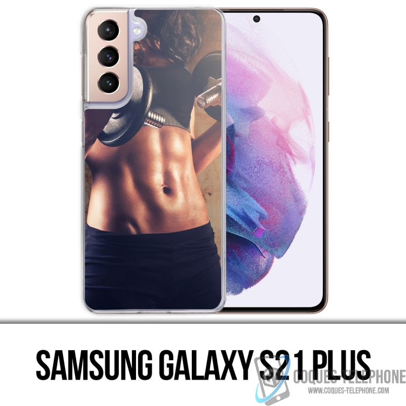 Samsung Galaxy S21 Plus Case - Mädchen Musculation