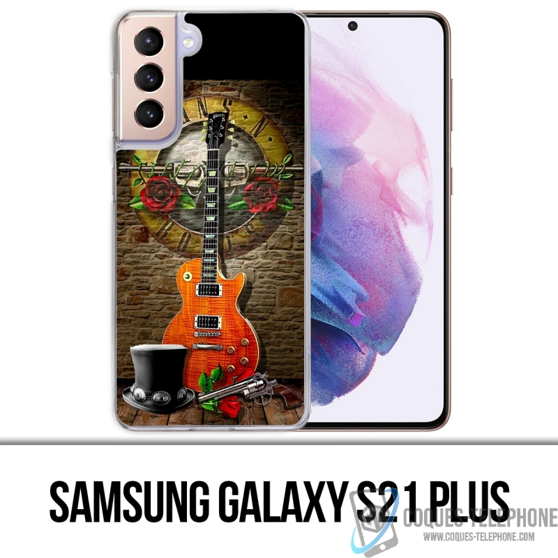 Custodie e protezioni Samsung Galaxy S21 Plus - Chitarra Guns N Roses