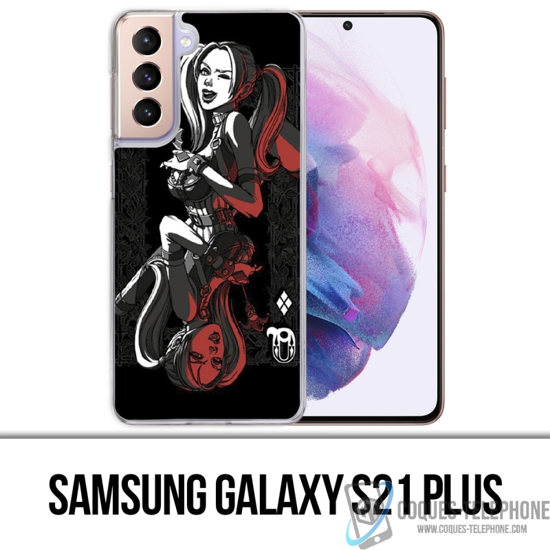 Coque Samsung Galaxy S21 Plus - Harley Queen Carte