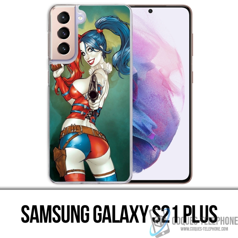 Coque Samsung Galaxy S21 Plus - Harley Quinn Comics