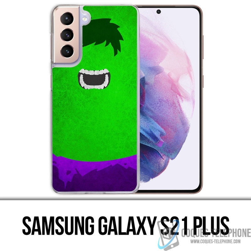 Coque Samsung Galaxy S21 Plus - Hulk Art Design