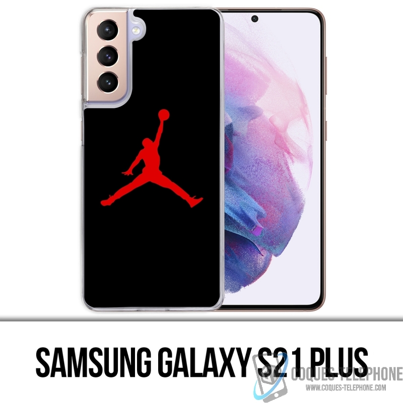 Samsung Galaxy S21 Plus Case - Jordan Basketball Logo Schwarz