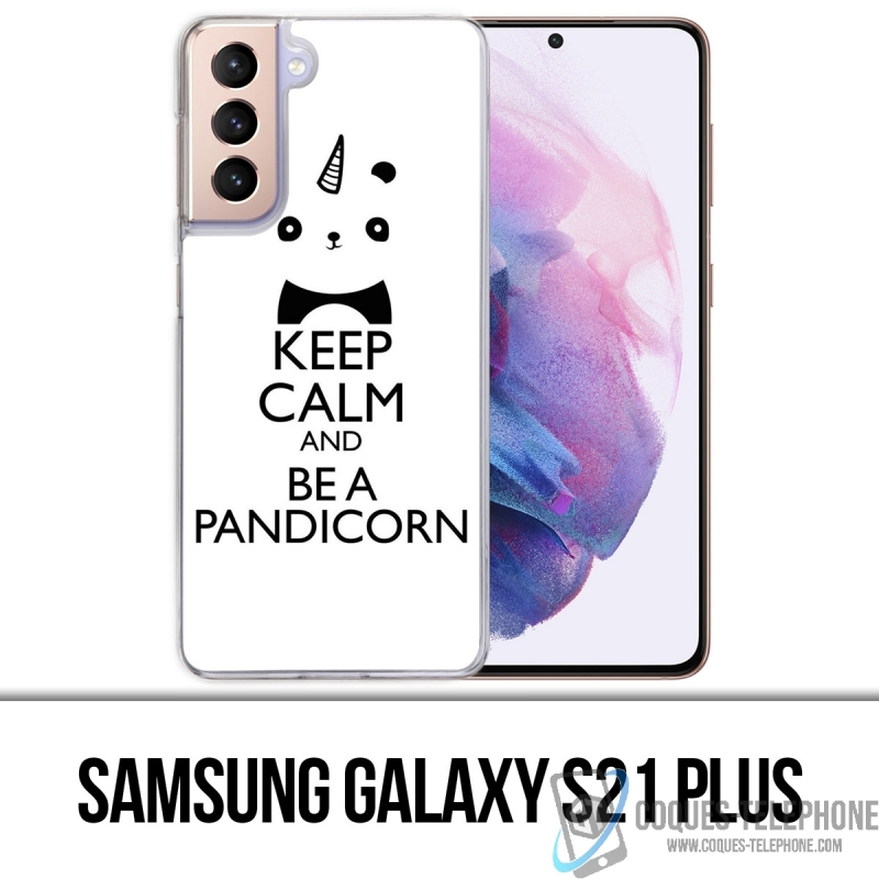 Funda Samsung Galaxy S21 Plus - Keep Calm Pandicorn Panda Unicorn