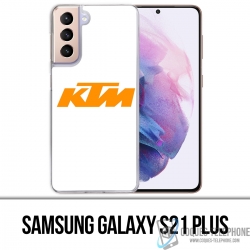 Samsung Galaxy S21 Plus Case - Ktm Logo weißer Hintergrund