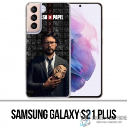 Coque Samsung Galaxy S21 Plus - La Casa De Papel - Professeur Masque