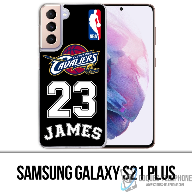 Custodia per Samsung Galaxy S21 Plus - Lebron James Nera