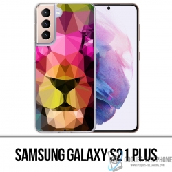 Samsung Galaxy S21 Plus Case - Geometrischer Löwe