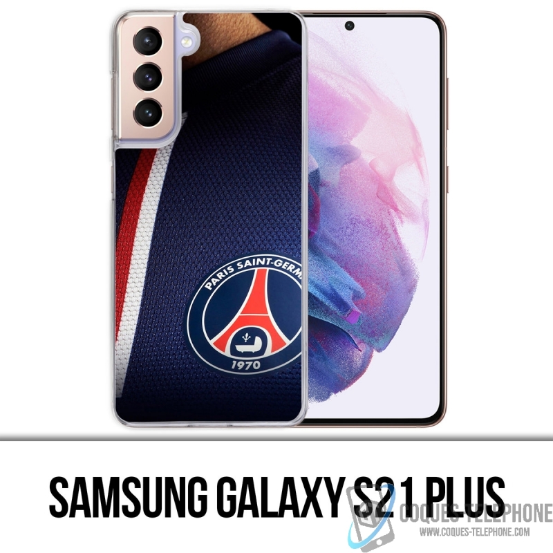 Coque Samsung Galaxy S21 Plus - Maillot Bleu Psg Paris Saint Germain