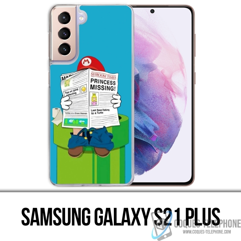 Samsung Galaxy S21 Plus case - Mario Humor