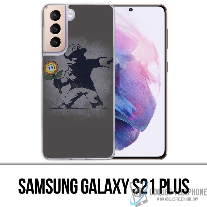 Funda Samsung Galaxy S21 Plus - Mario Tag