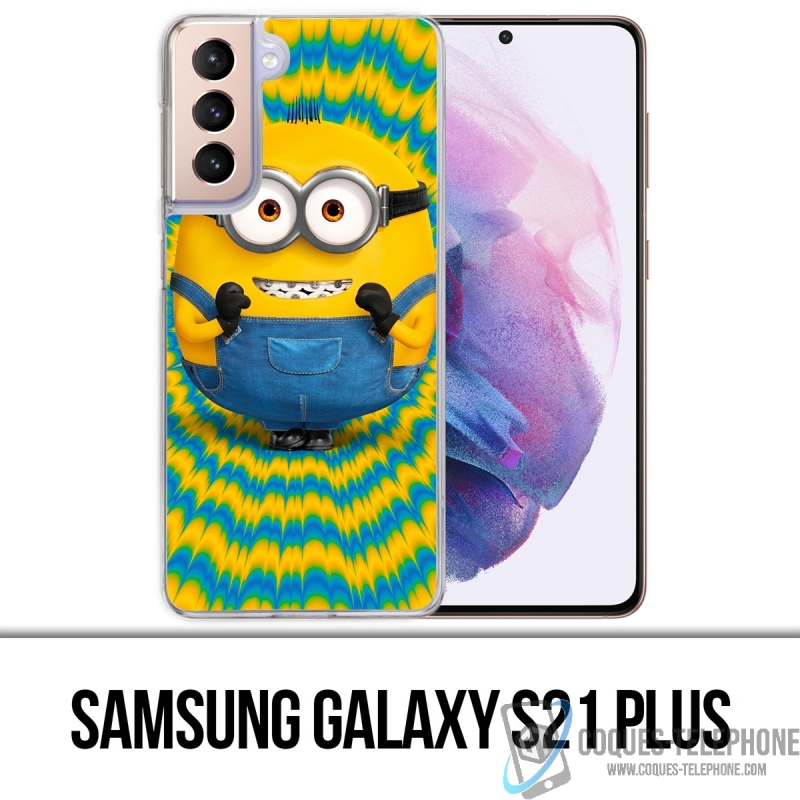 Samsung Galaxy S21 Plus Case - Minion aufgeregt