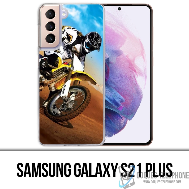 Custodia per Samsung Galaxy S21 Plus - Sabbia Motocross