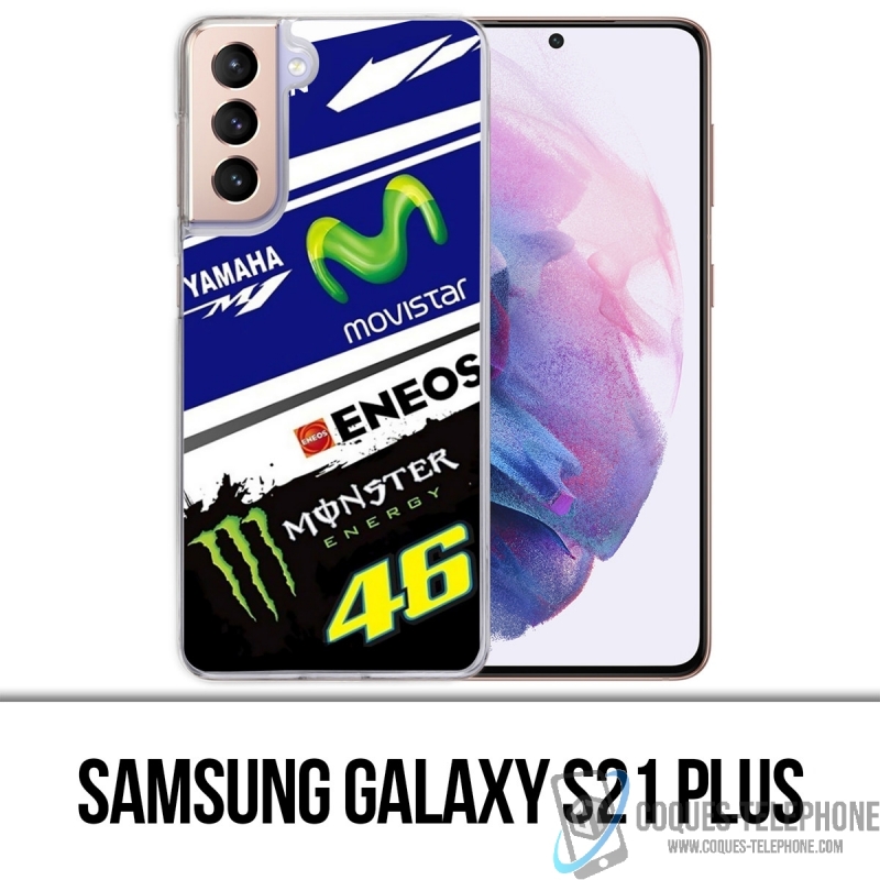 Coque Samsung Galaxy S21 Plus - Motogp M1 Rossi 46