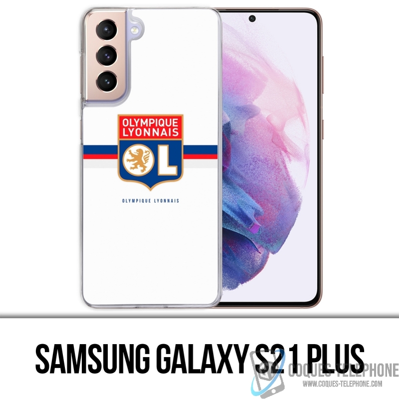 Custodia per Samsung Galaxy S21 Plus - Fascia con logo Ol Olympique Lyonnais