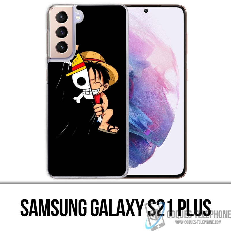 Custodia per Samsung Galaxy S21 Plus - Bandiera One Piece Baby Rufy