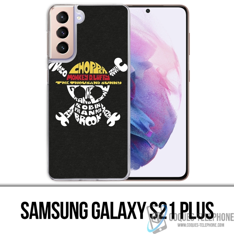 Funda Samsung Galaxy S21 Plus - Nombre del logotipo de una pieza