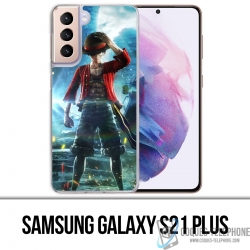 Coque Samsung Galaxy S21 Plus - One Piece Luffy Jump Force