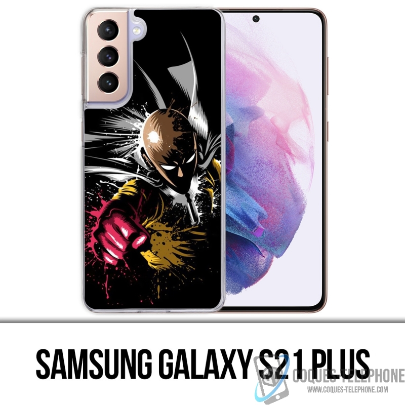 Coque Samsung Galaxy S21 Plus - One Punch Man Splash