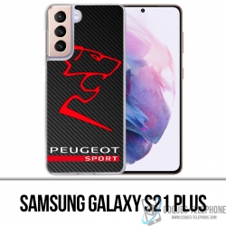 Custodia per Samsung Galaxy S21 Plus - Logo Peugeot Sport