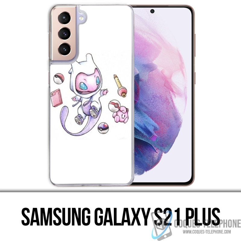 Coque Samsung Galaxy S21 Plus - Pokemon Bébé Mew