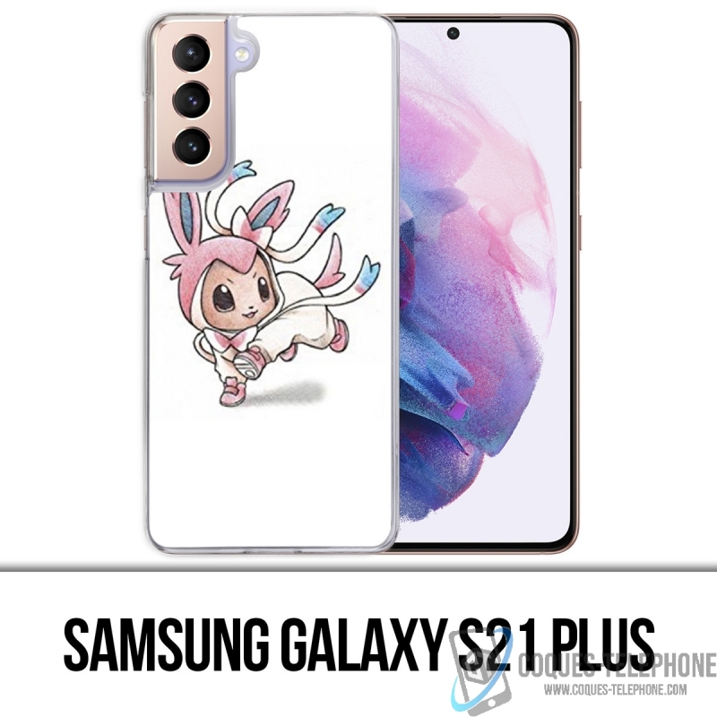 Custodia per Samsung Galaxy S21 Plus - Pokémon Baby Nymphali