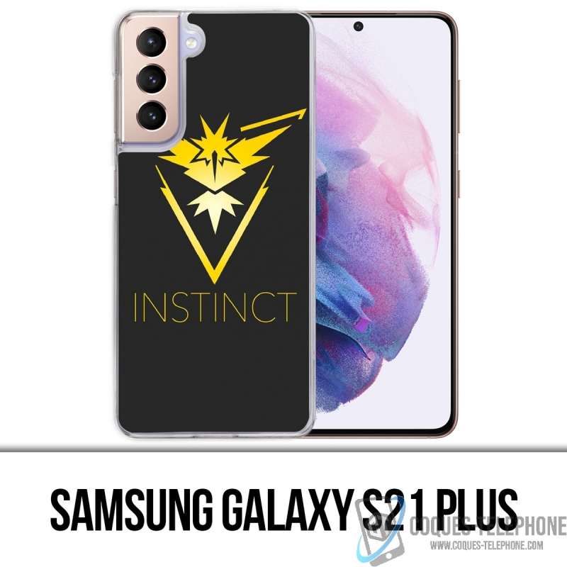 Coque Samsung Galaxy S21 Plus - Pokémon Go Team Jaune