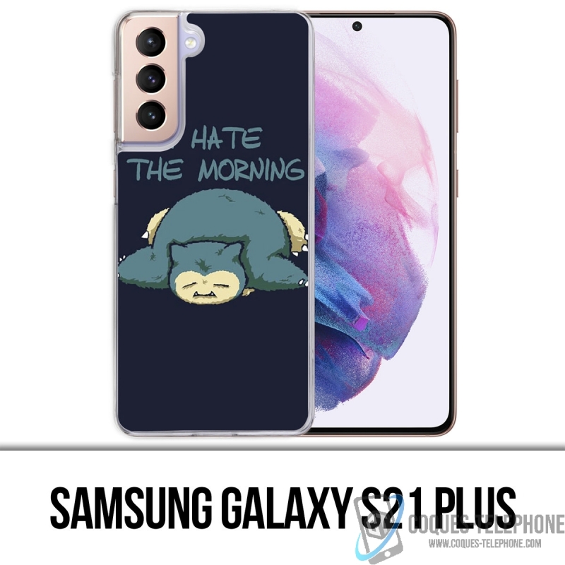 Samsung Galaxy S21 Plus Case - Pokémon Snorlax Hass Morgen
