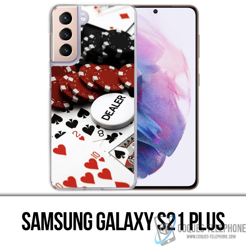 Coque Samsung Galaxy S21 Plus - Poker Dealer