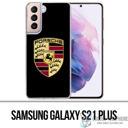 Custodia per Samsung Galaxy S21 Plus - Logo Porsche nera