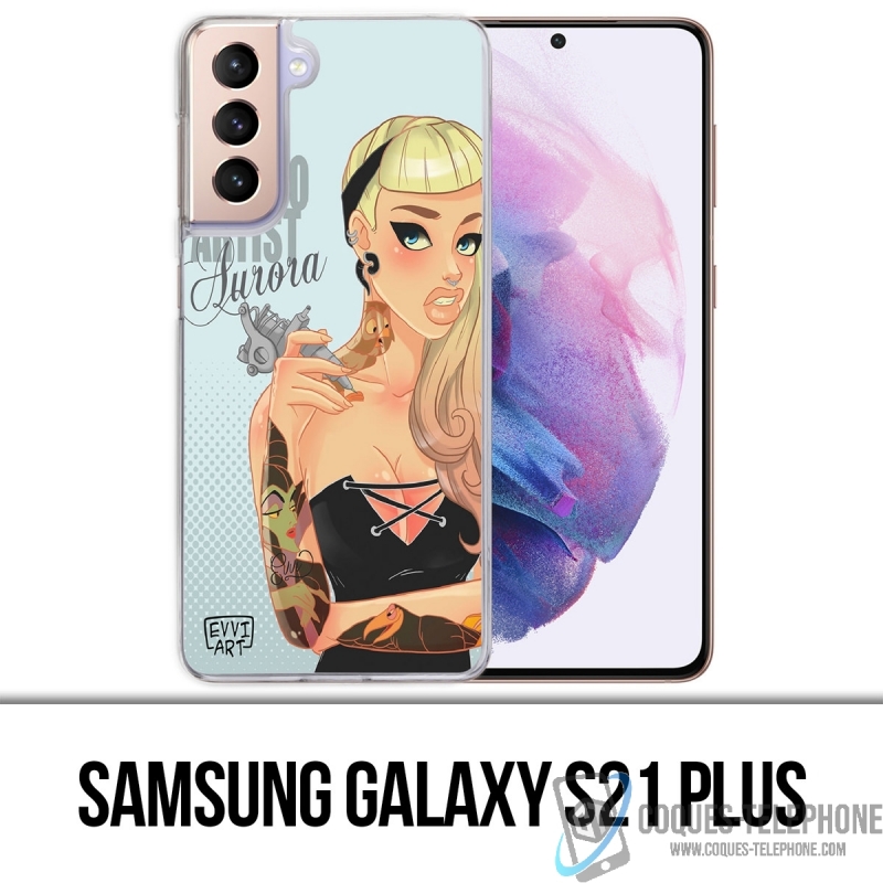 Coque Samsung Galaxy S21 Plus - Princesse Aurore Artiste