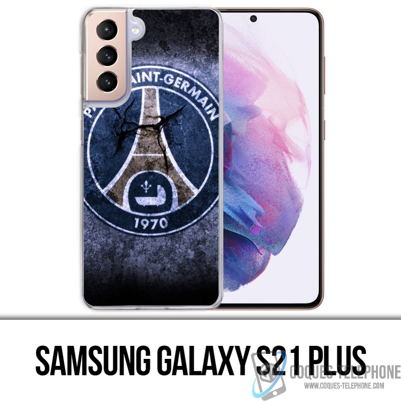 Custodia per Samsung Galaxy S21 Plus - Psg Logo Grunge