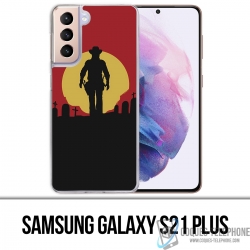 Coque Samsung Galaxy S21 Plus - Red Dead Redemption Sun