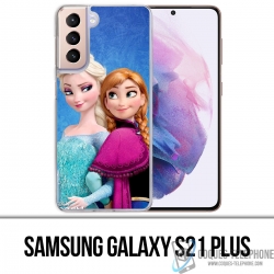 Custodia per Samsung Galaxy S21 Plus - Frozen Elsa e Anna