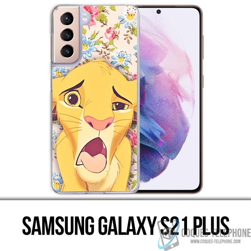 Coque Samsung Galaxy S21 Plus - Roi Lion Simba Grimace