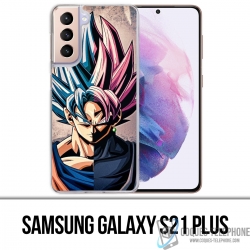 Coque Samsung Galaxy S21 Plus - Sangoku Dragon Ball Super