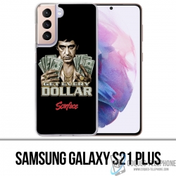 Coque Samsung Galaxy S21 Plus - Scarface Get Dollars