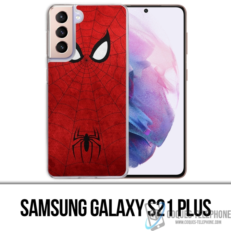 Coque Samsung Galaxy S21 Plus - Spiderman Art Design