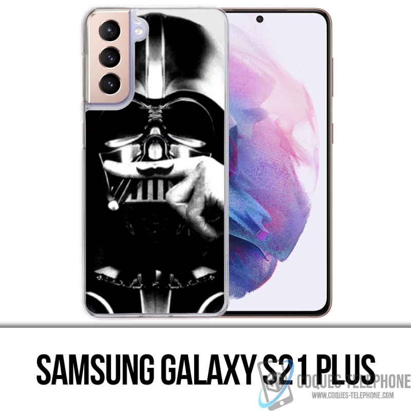 Coque Samsung Galaxy S21 Plus - Star Wars Dark Vador Moustache