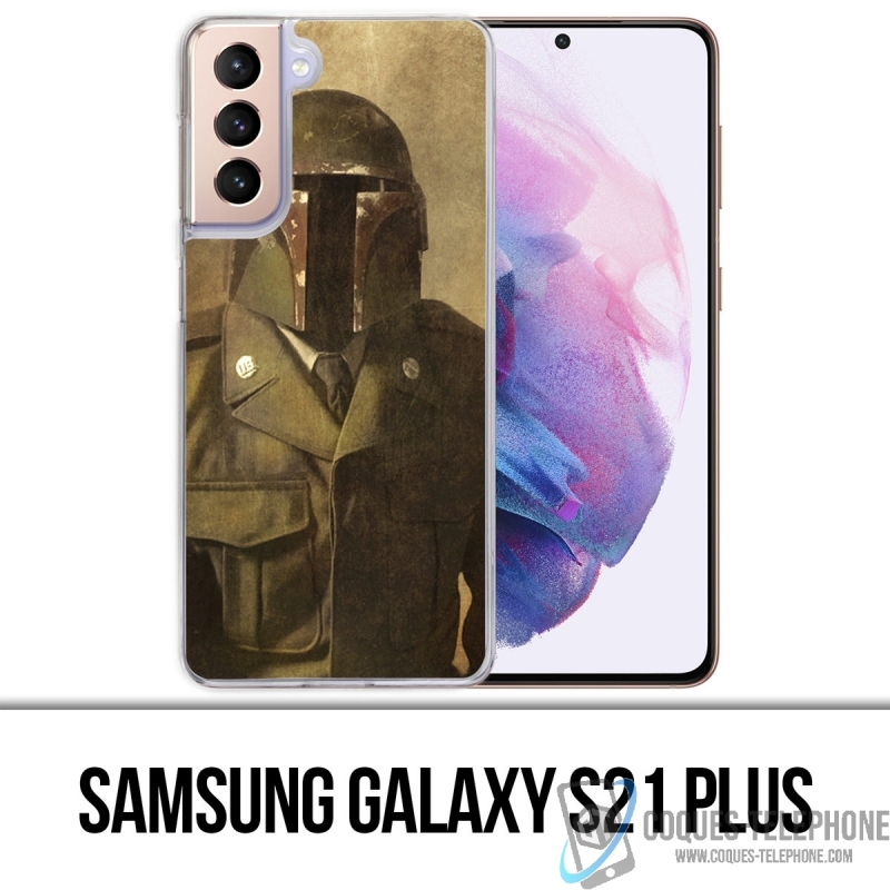 Coque Samsung Galaxy S21 Plus - Star Wars Vintage Boba Fett