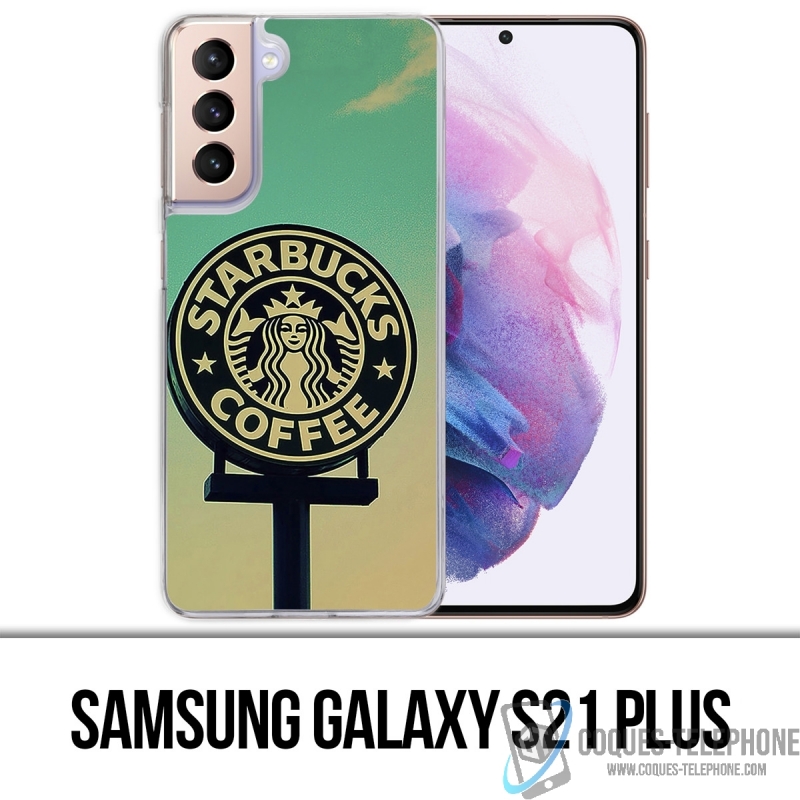 Coque Samsung Galaxy S21 Plus - Starbucks Vintage