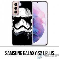 Coque Samsung Galaxy S21 Plus - Stormtrooper Paint