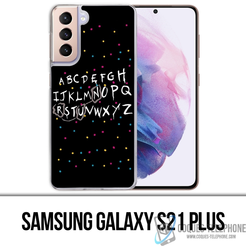 Samsung Galaxy S21 Plus Case - Stranger Things Alphabet