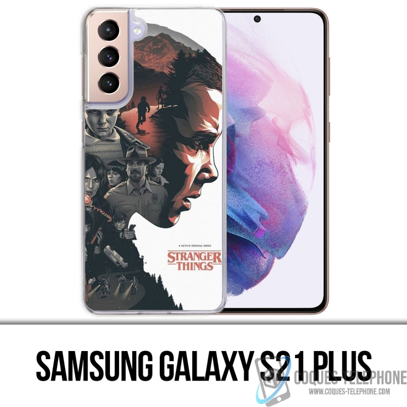 Coque Samsung Galaxy S21 Plus - Stranger Things Fanart